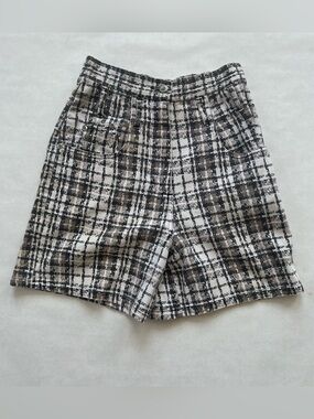 Vintage 90s Swagger High Waisted Denim Shorts Size 2-4 26 Waist